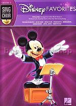 Sing With The Choir vol.7: Disney Favourites (Bk & CD)