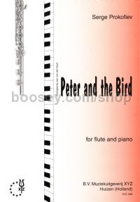Peter & the Bird (from "Peter & The Wolf Op 67") arr. flute & piano