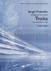 Troika from "Lieutenant Kijé Suite Op 60" (arr. concert band) score & parts