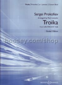 Troika from "Lieutenant Kijé Suite Op 60" (arr. concert band) score