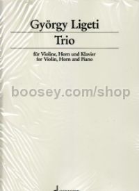 Trio for violin, horn, piano (score & parts)