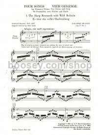4 Choruses Op. 17 (Harp Part)