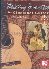 Wedding Favourites For Classical Guitar (Book & CD)
