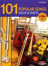 101 Popular Songs Solos & Duets trombone (Book & CDs)