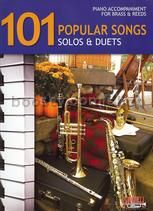 101 Popular Songs Solos & Duets (piano acc.)