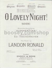 O Lovely Night (key: Db)