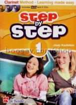 Step By Step 1 clarinet method (Book & CD/DVD)