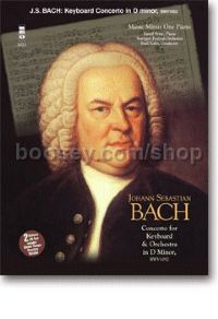 MMOCD3022 Concerto In D Minor Bwv1052 (dig (Music Minus One with CD Play-along)