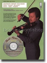 MMOCD3121 18th Century Violin Pieces For Violin & (Music Minus One with CD Play-along)
