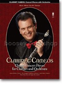 MMOCD3259 Clarinet Cameos Classic Concert Pieces F (Music Minus One with CD Play-along)