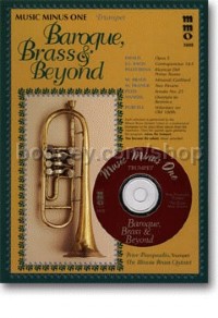 MMOCD3808 Baroque Brass And Beyond Brass Quintets (Music Minus One with CD Play-along)