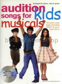 Audition Songs For Kids Musicals (Bk & CD)
