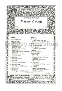 Mariners Song (TTBB)