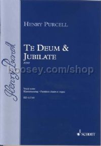 Te Deum & Jubilate (vocal score)