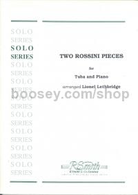 Rossini Two Pieces Tuba/eb Bass & Pf