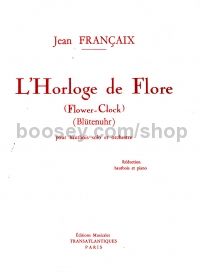 L'horloge De Flore (oboe & piano)