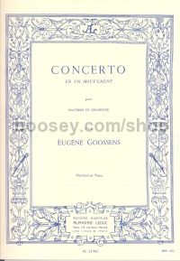 Concerto In One Movement Op. 45 oboe & piano
