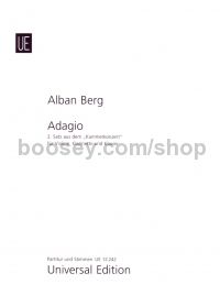 Adagio (Violin, Clarinet & Piano)