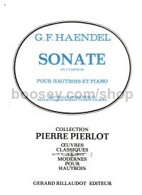 Sonata Cmin oboe & piano