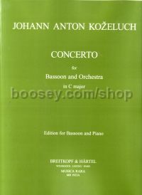 Bassoon Concerto in C  bassoon & Piano