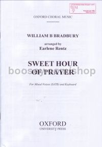 Sweet hour of prayer (vocal score) SATB & keyboard