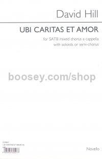 Ubi Caritas Et Amor (Soprano, Tenor, Bass, SATB & Piano)