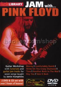 Jam With Pink Floyd Lick Library DVDs/CD