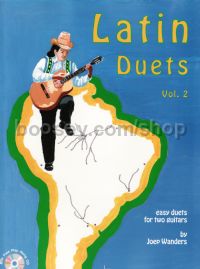 Latin Duets vol.2 guitar Bk/cd