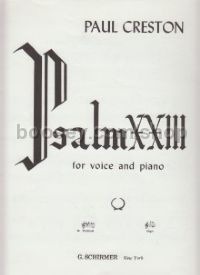 Psalm XXIII medium voice