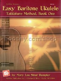 Easy Baritone Ukulele Tablature Method Book 1