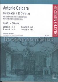 16 Sonatas for cello & piano vol.1