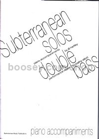 Subterranean Solos for Double Bass (piano accompaniment)