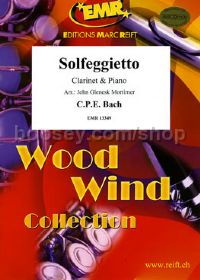 Solfeggietto Arr. Mortimer Clarinet & Piano