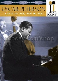 Oscar Peterson Live In 63, 64 & 65 music Dvd