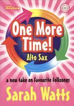 One More Time alto sax Bk/CD