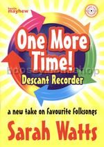 One More Time descant Recorder Bk/CD