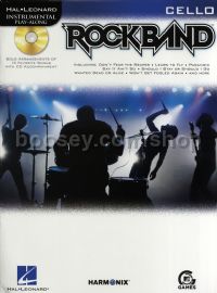 Rockband Instrumental Play Along Cello Bk/CD