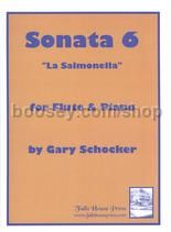 Sonata 6 "la Salmonella" for flute & piano