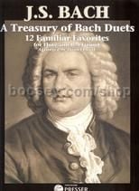 A Treasury Of Bach Duets flute & clarinet