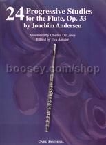 24 Progressive Studies flute Op. 33 