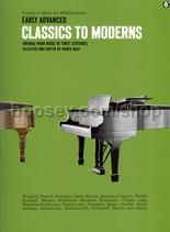Classics To Moderns Early Advanced piano