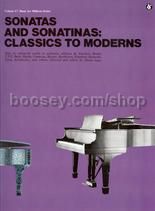 Classics To Moderns Sonatas & Sonatinas piano