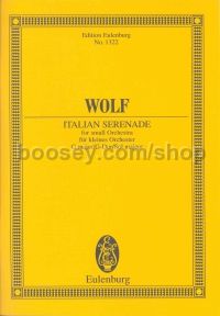 Italien Serenade (Orchestra) (Study Score)