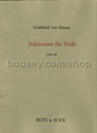 Viola Sonata Op. 60 (Viola)