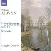 String Quartets Nos 1-3 novelette music Cd