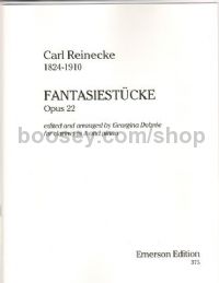 Fantasiestücke Op. 22 for clarinet & piano (A edition)