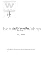 On Christmas Day Op 112 No.5 (SATB & organ)