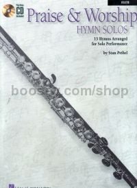 Praise & Worship Hymn Solos Flute Bk/CD