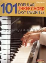 101 Popular Three Chord Easy Favorites easy piano