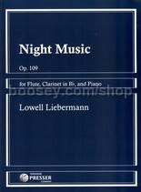 Night Music Op. 109 flute/clarinet/piano
